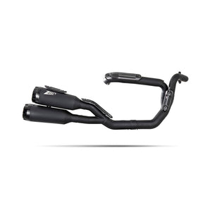 Zard, 2-1-2 Nightster 975 exhaust system. Black Full Exhaust System Zard