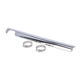 Paughco, Low front heatshield. Chrome Exhaust Heat Shields Paughco