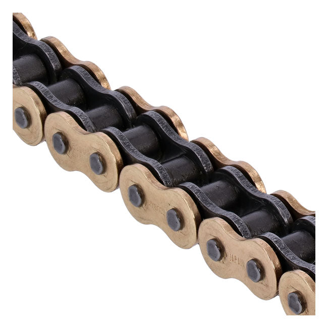 Tsubaki, 530 RQ2 X-ring chain. Gold. 100 links Chains Tsubaki