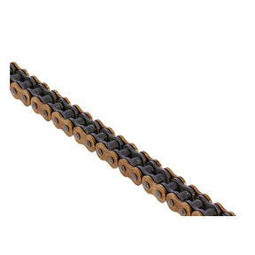 Tsubaki, 530 RQ2 X-ring chain. Gold. 118 links Chains Tsubaki
