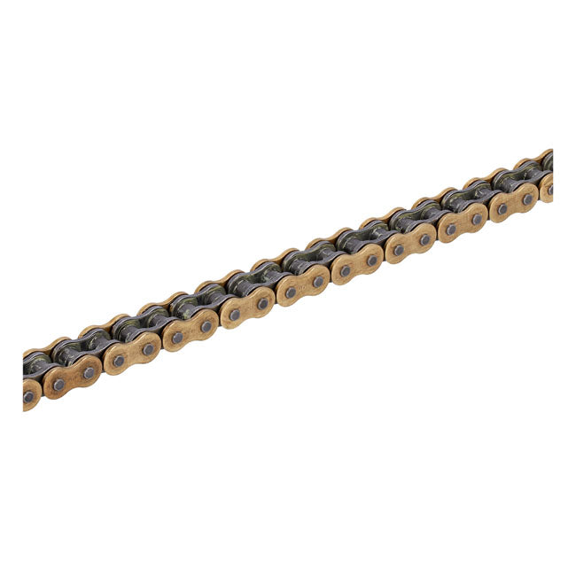 Tsubaki, 530 RQ2 X-ring chain. Gold. 118 links Chains Tsubaki