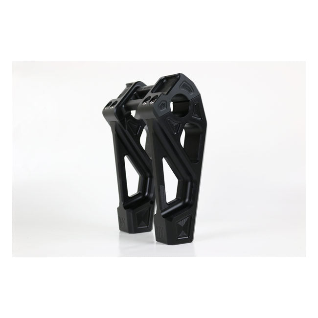 Kodlin, Universal Fastback risers 6". Black Risers Kodlin Usa