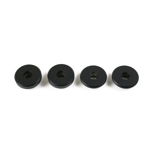 Kodlin, solid handlebar damper set. Black Risers Mounts Kodlin Usa