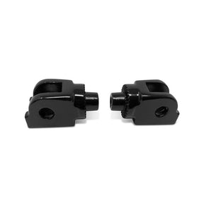 Kodlin, splined rider peg adapter. Black Footpegs Mounts Kodlin Usa