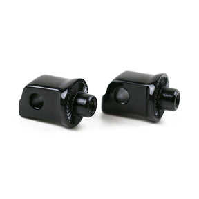 Kodlin, splined passenger peg adapter. Black Footpegs Mounts Kodlin Usa
