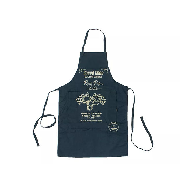 Rusty Pistons Besso Apron Blue Aprons Rusty Pistons