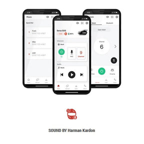 *24H EXTRA TRANSIT TIME* Sena 50S Mesh Sound by Harman Kardon dual Communication Systems Sena