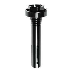 Motogadget, mo.view / turn signal in-bar adapter. Black Mirrors Extensions Motogadget