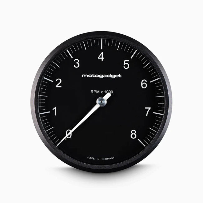 Motogadget, Chronoclassic 2 ''Tacho Face''. 8000 RPM. Black B Speedometers Motogadget