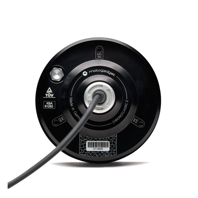 Motogadget, Chronoclassic 2 ''Tacho Face''. 10.000RPM. Black B Speedometers Motogadget
