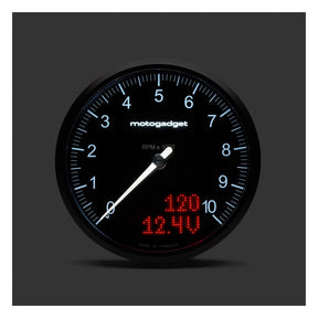 Motogadget, Chronoclassic 2 ''Tacho Face''. 10.000RPM. Black B Speedometers Motogadget