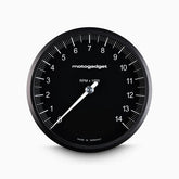 Motogadget, Chronoclassic 2 ''Tacho Face''. 14.000RPM. Black B Speedometers Motogadget