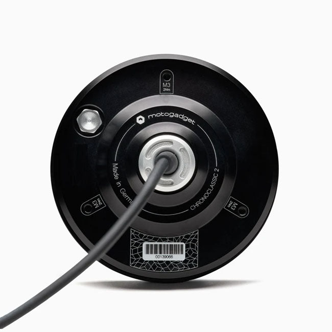 Motogadget, Chronoclassic 2 ''Tacho Face''. 14.000RPM. Black B Speedometers Motogadget