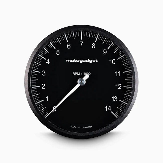 Motogadget, Chronoclassic 2 ''Tacho Face''. 14.000RPM. Black B Speedometers Motogadget