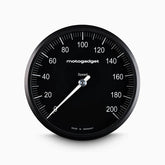 Motogadget, Chronoclassic 2 ''Speedo Face''. Black bezel Speedometers Motogadget