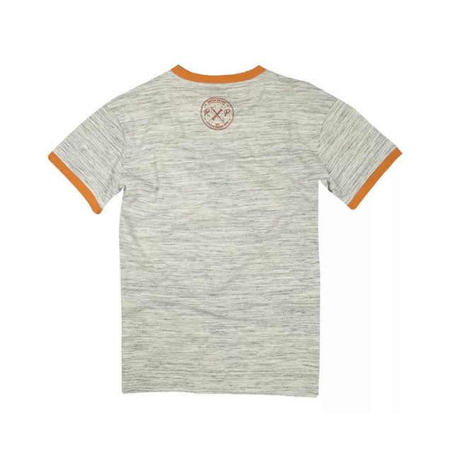 Rusty Pistons Tiki T Shirt Grey Rusty Pistons