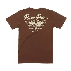 Rusty Pistons Carson T Shirt Brown T-Shirt Rusty Pistons