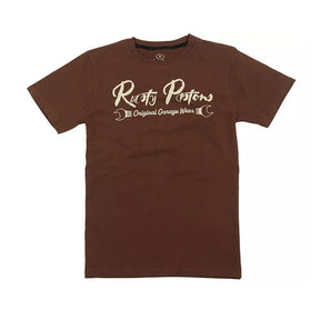 Rusty Pistons Carson T Shirt Brown T-Shirt Rusty Pistons