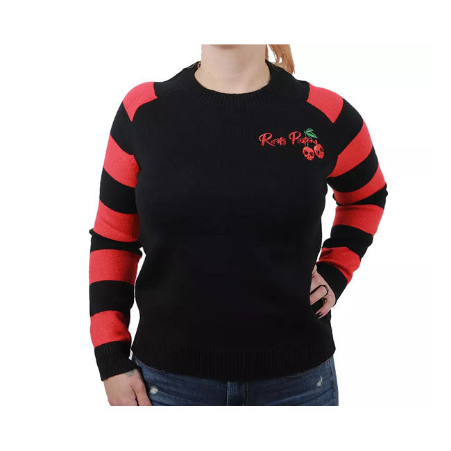 Rusty Pistons Cutter Female Sweatshirt Black/Red Hoodies Ladies Rusty Pistons