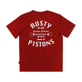Rusty Pistons Vista T Shirt Bordeaux T-Shirt Rusty Pistons