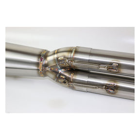 Kodlin, Next Level 2-1 exhaust system. Clear stainless Full Exhaust System Kodlin Usa