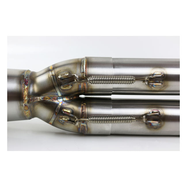 Kodlin, Next Level 2-1 exhaust system. Clear stainless Full Exhaust System Kodlin Usa