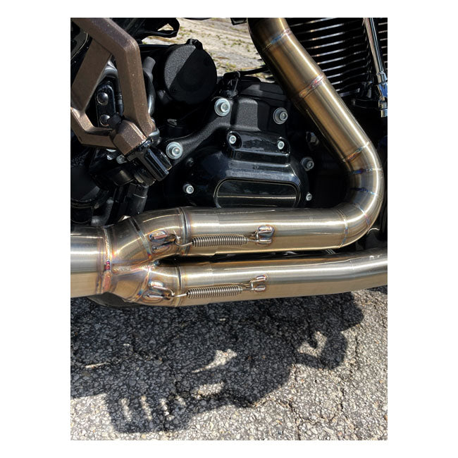 Kodlin, Next Level 2-1 exhaust system. Clear stainless Full Exhaust System Kodlin Usa