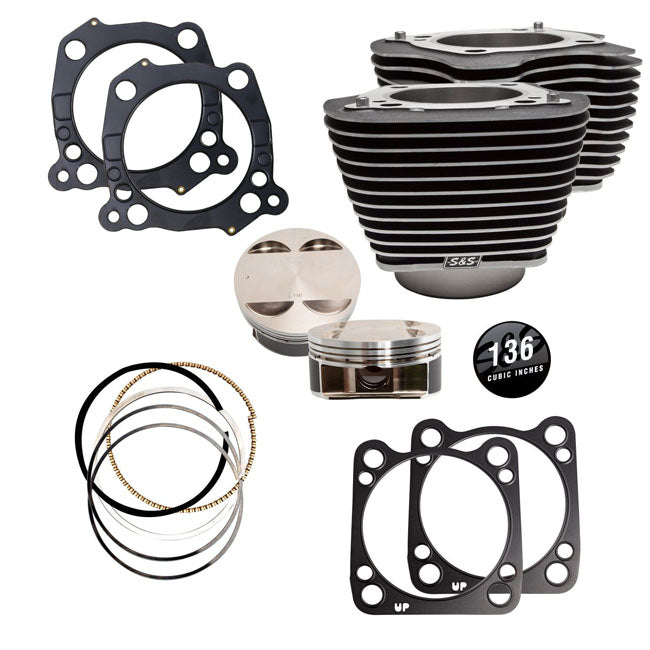 S&S Cycle Cylindrkit 136 Stck Blt 4.84 4. Cylinders S&S Cycle