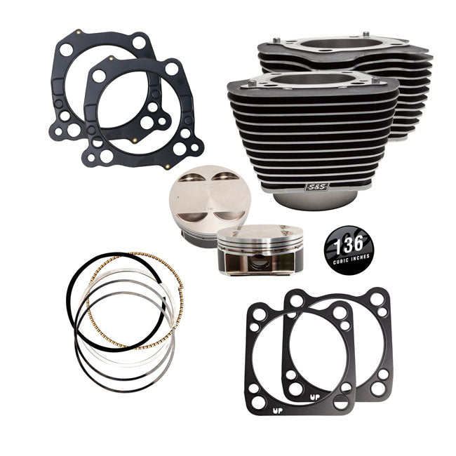 S&S Cycle Cylindrkit 136 Stck Blt 4.84 4. Cylinders S&S Cycle