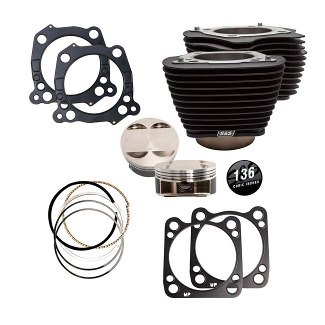 S&S Cycle Cylindrkit 136 Stck Blt 4.84 4. Cylinders S&S Cycle