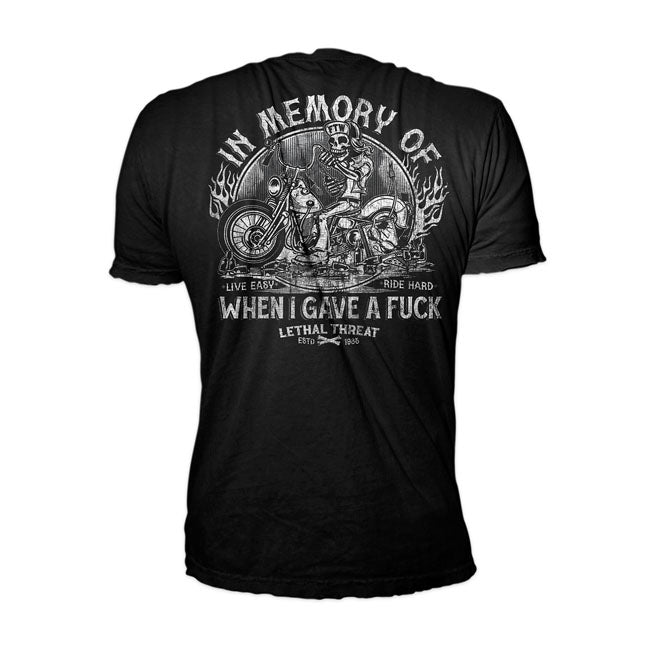 Lethal Threat In Memory T Shirt Black/White T-Shirt Lethal Threat