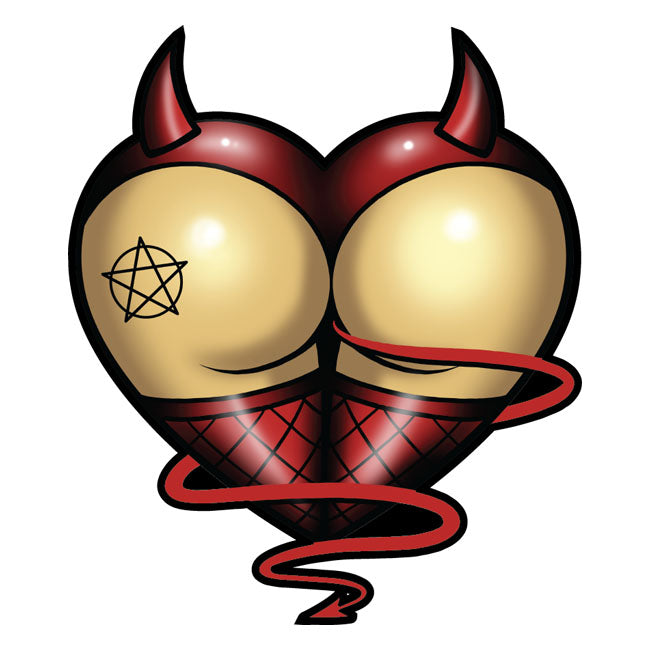 Lethal Threat Devil Ass Sticker Stickers Lethal Threat