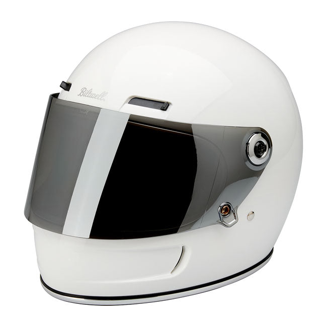 Biltwell Gringo / S / SV 22.06 shield chrome mirror Helmets Biltwell