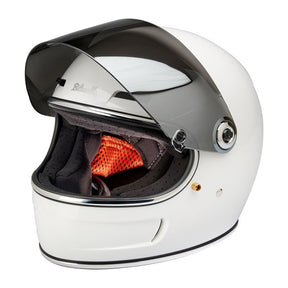 Biltwell Gringo / S / SV 22.06 shield chrome mirror Helmets Biltwell