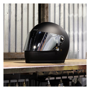 Biltwell Gringo / S / SV 22.06 shield chrome mirror Helmets Biltwell