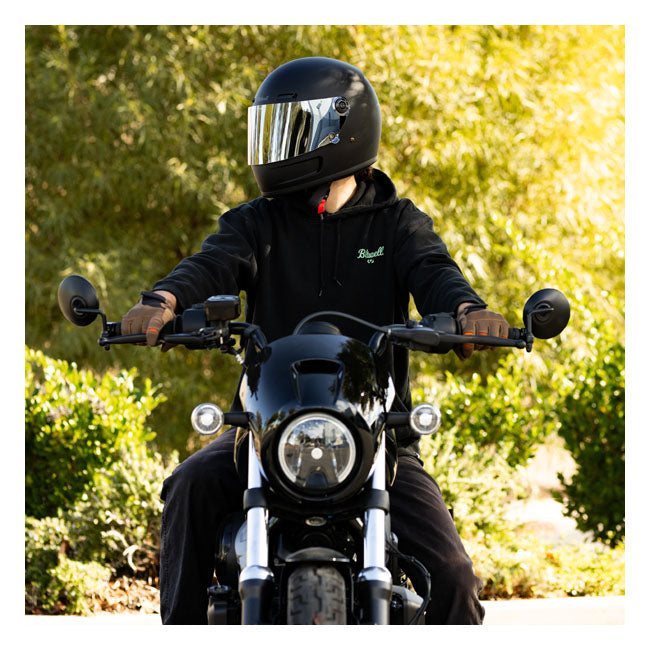 Biltwell Gringo / S / SV 22.06 shield chrome mirror Helmets Biltwell