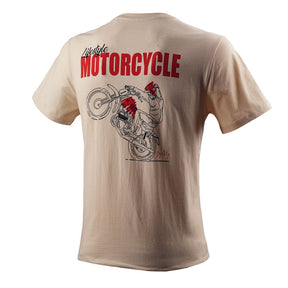 By City Motorlife t-shirt cream By City