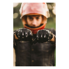 By City Second Skin Gloves Tattoo, Black Gloves By City