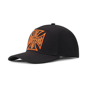 WCC OG ATX Cross cap black Hats West Coast Choppers