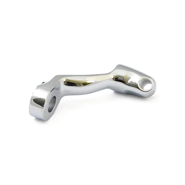 Xl Sportster Rider Foot Peg Bracket, Left. Chrome Footpegs Brackets Mcs