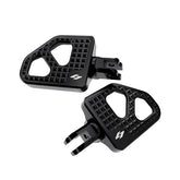 Kraus Motor Co. Max Lean Mini Boards, Black Anodized - 18+ Softail (Front) Kraus Motor Co.