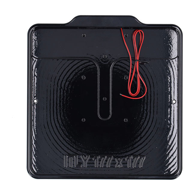 Dmp, License Plate Frame With Light 5.0 Italy. Gloss Black License Plate Frames Danish Motorcycle Parts
