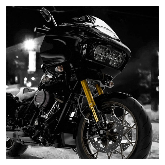 Kraus Motor Co. kr8 Inverted Front End Kit, Gold - 14-24 Touring Kraus Motor Co.