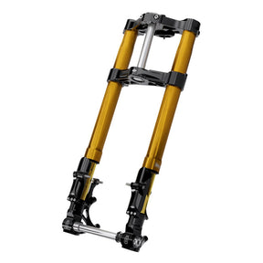 Kraus Motor Co. kr8 Inverted Front End Kit, Gold - 14-24 Touring Kraus Motor Co.