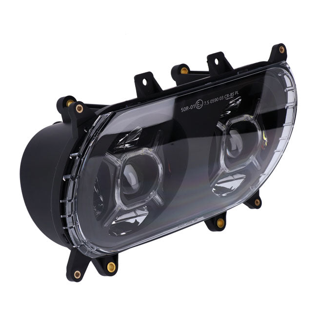 Bright, Rg Dual Led Headlamp Unit Assembly. Headlamps Mcs