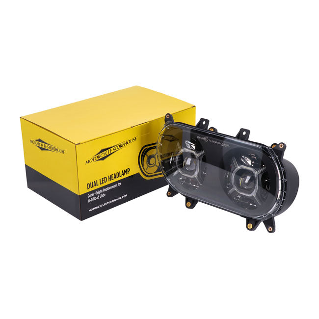 Bright, Rg Dual Led Headlamp Unit Assembly. Headlamps Mcs