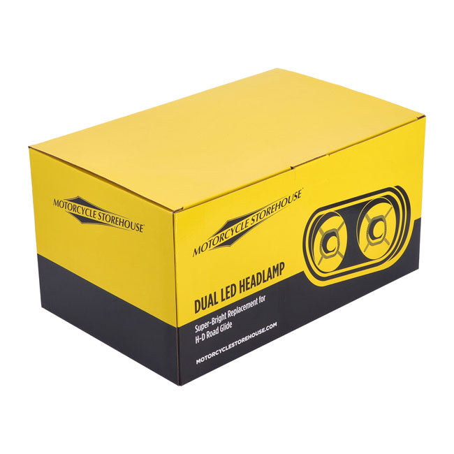 Bright, Rg Dual Led Headlamp Unit Assembly. Headlamps Mcs