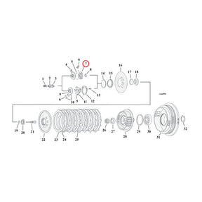 Clutch, Release Ramp Clutch Release Parts Mcs