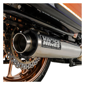 Vance & Hines Supersport 2:1 Exhaust, Brushed - 24+ Touring Full Exhaust System Vance & Hines