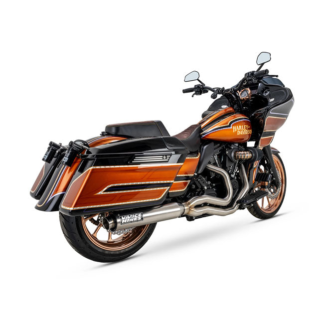 Vance & Hines Supersport 2:1 Exhaust, Brushed - 24+ Touring Full Exhaust System Vance & Hines